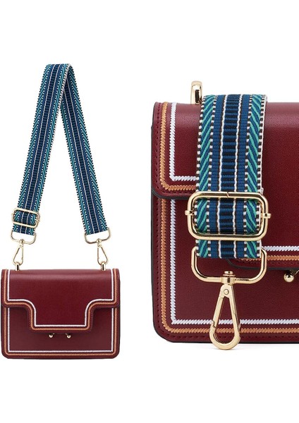 Geniş Omuz Askısı Ayarlanabilir Yedek Kemer Çapraz Kanvas Çanta Bluegolden TOKA78-140CM (Yurt Dışından) fırsatları