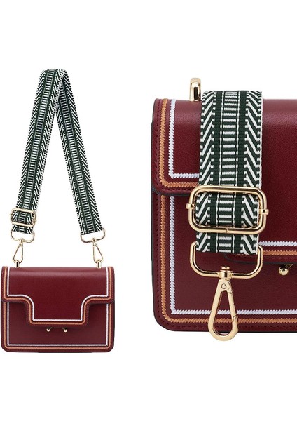 Geniş Omuz Askısı Ayarlanabilir Yedek Kemer Crossbody Kanvas ÇANTA(J45-A8GOLD TOKA)75-145CM (Yurt Dışından) modelleri