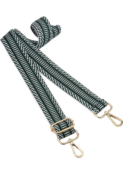 Geniş Omuz Askısı Ayarlanabilir Yedek Kemer Crossbody Kanvas ÇANTA(J45-A8GOLD TOKA)75-145CM (Yurt Dışından) fırsatları