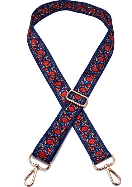 Geniş Omuz Askısı Ayarlanabilir Yedek Kemer Çapraz Kanvas Çanta（dandelion Altın Toka) (Yurt Dışından)