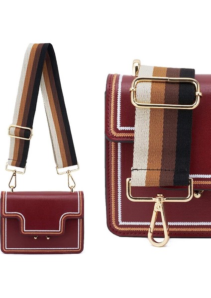 Geniş Omuz Askısı Ayarlanabilir Yedek Kemer Crossbody Kanvas Çanta（no. 33ALTIN TOKA）80-140CM (Yurt Dışından) fırsatları