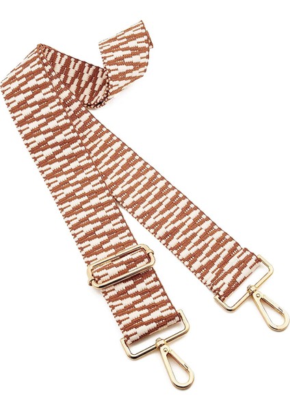 Geniş Omuz Askısı Ayarlanabilir Yedek Kemer Çapraz Kanvas ÇANTA（C401-13 Altın Toka） (Yurt Dışından) fiyatları