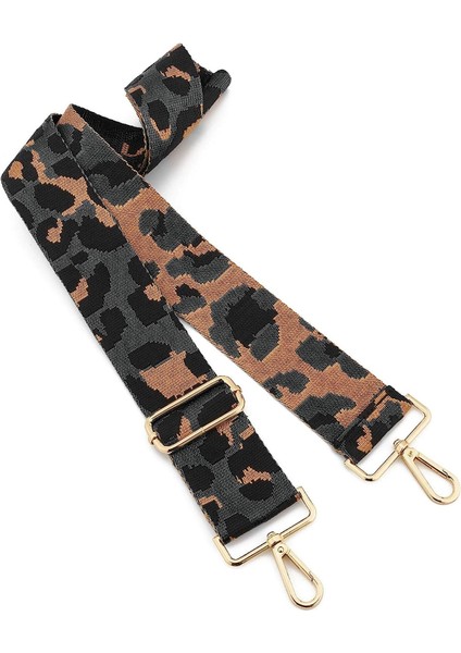 Geniş Omuz Askısı Ayarlanabilir Yedek Kemer Çapraz Kanvas Çanta（koyu Gri Altın KANCA）80-130CM (Yurt Dışından) fırsatları