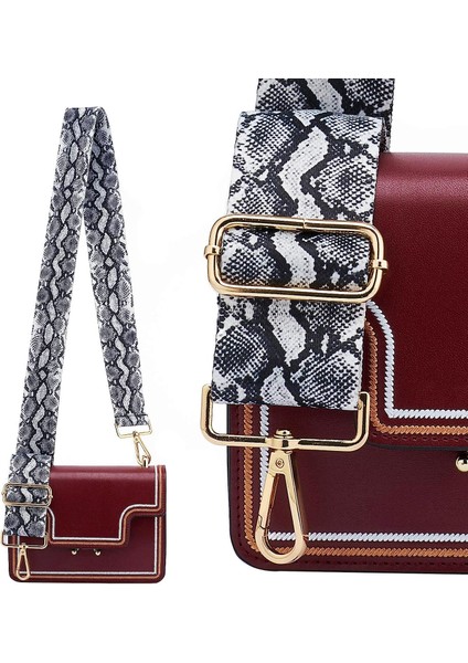 Geniş Omuz Askısı Ayarlanabilir Yedek Kemer Çapraz Kanvas Çanta (Açık GRI)75-130CM (Yurt Dışından) modelleri