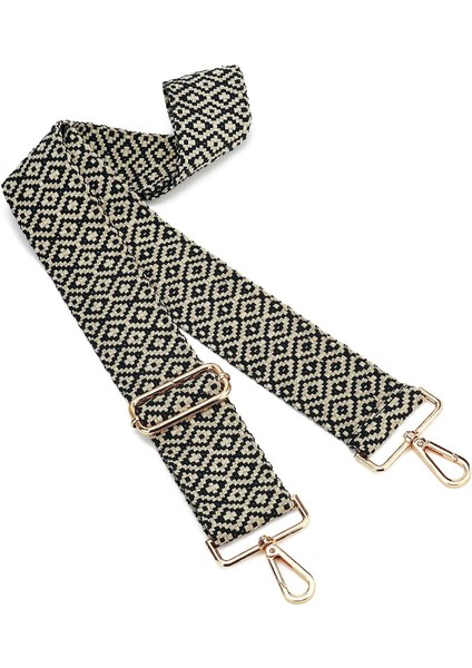 Geniş Omuz Askısı Ayarlanabilir Yedek Kemer Çapraz Kanvas ÇANTA（SIYAH）80-130CM (Yurt Dışından) fiyatları