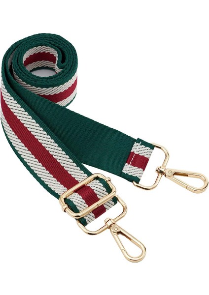 Geniş Omuz Askısı Ayarlanabilir Yedek Kemer Çapraz Kanvas Çanta( A-9 YEŞIL)80X130CM (Yurt Dışından)