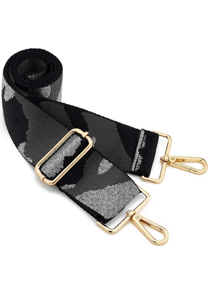 Geniş Omuz Askısı Ayarlanabilir Yedek Kemer Çapraz Kanvas Çanta（16 PARAGRAF）75-135CM (Yurt Dışından)