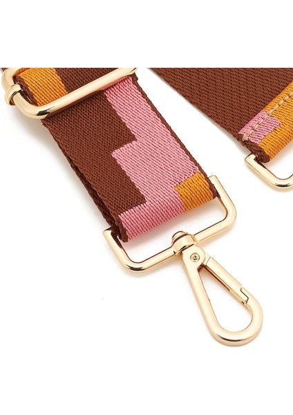 Geniş Omuz Omuzları Ayarlanabilir Değiştirilebilir Kemer Çantası (320 Altın Düğme) 80-140CM (Yurt Dışından) modelleri