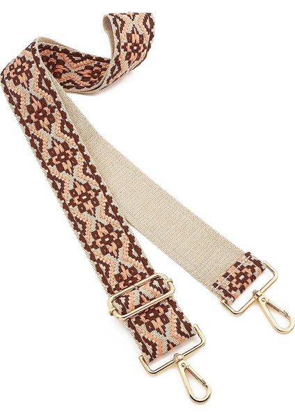 Geniş Omuz Askısı Ayarlanabilir Yedek Kemer Çapraz Kanvas Çanta（pembe Köri ÇIÇEĞI）80-130CM (Yurt Dışından) fiyatları