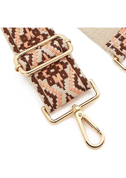 Geniş Omuz Askısı Ayarlanabilir Yedek Kemer Çapraz Kanvas Çanta（pembe Köri ÇIÇEĞI）80-130CM (Yurt Dışından) modelleri