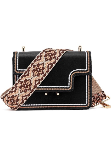 Geniş Omuz Askısı Ayarlanabilir Yedek Kemer Çapraz Kanvas Çanta（pembe Köri ÇIÇEĞI）80-130CM (Yurt Dışından) fırsatları