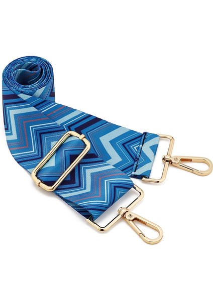 Genişliğinde Omuz Askısı Ayarlanabilir Yedek Kemer Crossbody Kanvas Çanta（no. 73ALTIN TOKA）80-130CM (Yurt Dışından)