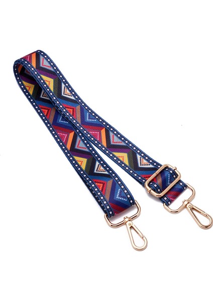 Geniş Omuz Omuzları Ayarlanabilir Değiştirilebilir Kemer Çantası (Kapak Altın Düğmeleri) 80-130CM (Yurt Dışından) modelleri