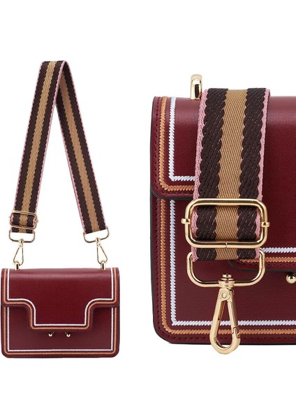 Geniş Omuz Askısı Ayarlanabilir Yedek Kemer Çapraz Kanvas ÇANTA（A-13PEMBE KÖRI）80-130 (Yurt Dışından) fırsatları