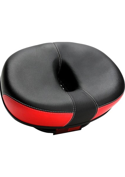 Burun Kapalı Bisiklet Selesi, Büyük Boy Koltuk Değiştirme, Açık Yol Için Rahat Şok Emici Scooter Denge Minderi (Kırmızı, 210X270MM) (Yurt Dışından)