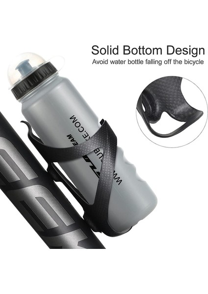 Ultra Hafif ve Dayanıklı Karbon Fiber Bisiklet Şişe Tutacağı, 70-74MM Çapındaki Su Şişeleri Için Uygundur (Parlak) (Yurt Dışından) fırsatları