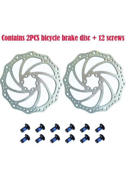 2 Parçalı Bisiklet Fren Diski, Çoğu Bisiklet, Yol Bisikleti, Dağ Bisikleti Için Mtb Fren Diski (Gümüş, Çap 140 Mm) (Yurt Dışından) fiyatları