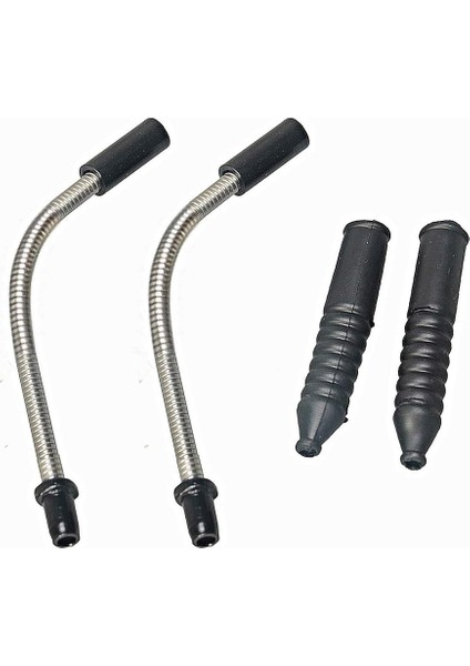 Plastik Botlar Için Kılavuzlu Esnek V-Kablo Çifti (Siyah, 9,6 Cm) (Yurt Dışından)