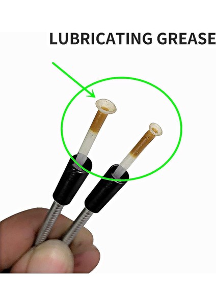 Plastik Botlar Için Kılavuzlu Esnek V-Kablo Çifti (Siyah, 9,6 Cm) (Yurt Dışından) fırsatları