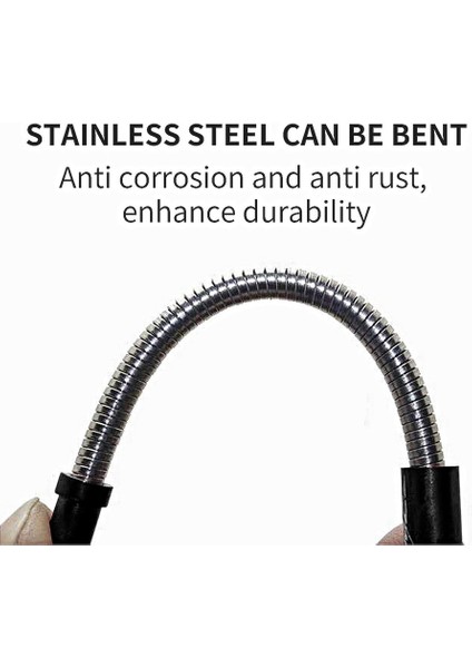 Plastik Botlar Için Kılavuzlu Esnek V-Kablo Çifti (Siyah, 9,6 Cm) (Yurt Dışından) indirimleri