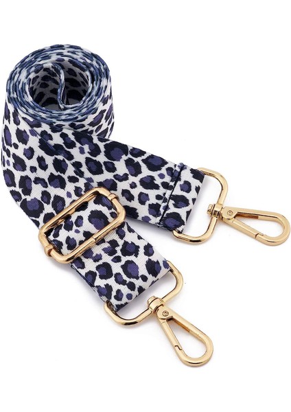 Genişliğinde Omuz Askısı Ayarlanabilir Yedek Kemer Çapraz Kanvas ÇANTA（J61-A2AÇIK Altın TOKA80-130CM (Yurt Dışından)