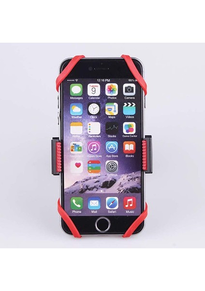 Bisiklet Silikon Bant Telefon Akıllı Telefon Elastik Bant Bant Bağlantısı Tutucu (Kırmızı, 6 * 10CM) (Yurt Dışından) fırsatları