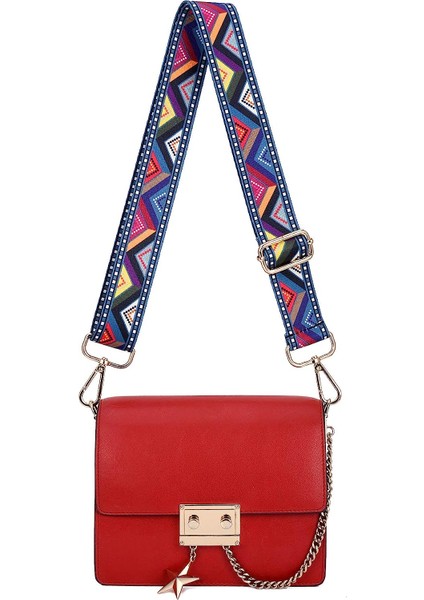 Geniş Omuz Omuzları Ayarlanabilir Değiştirilebilir Kemer Çantası (Kapak Altın Düğmeleri) 80-130CM (Yurt Dışından) fırsatları