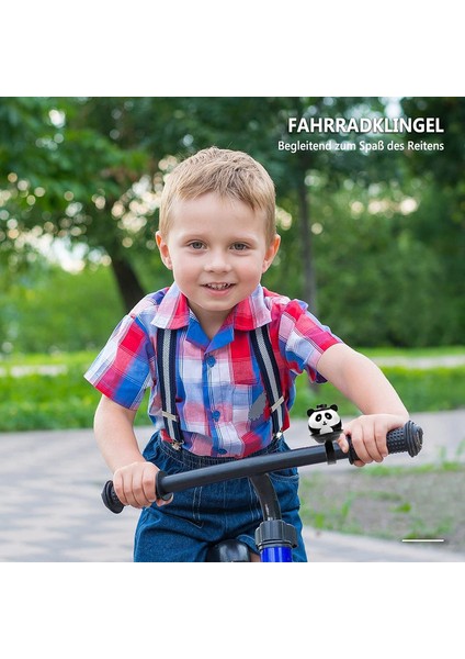 Bisiklet Zili, Yüksek ve Net Sesli Mini Bisiklet Zili, Yeni Yürümeye Başlayan Çocuklar ve Yetişkinler Için Denge Scooter Bisiklet Aksesuarları (Panda, 60*83MM) (Yurt Dışından) fiyatları