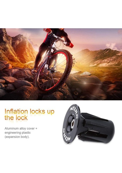 2 Adet Bisiklet Gidon Uç Kapakları Bar Bisiklet Gidon Sapları Çoğu Bisiklet Için Bar Fin Kapağı (Siyah, 30 mm Yüksekliğinde) (Yurt Dışından) fırsatları