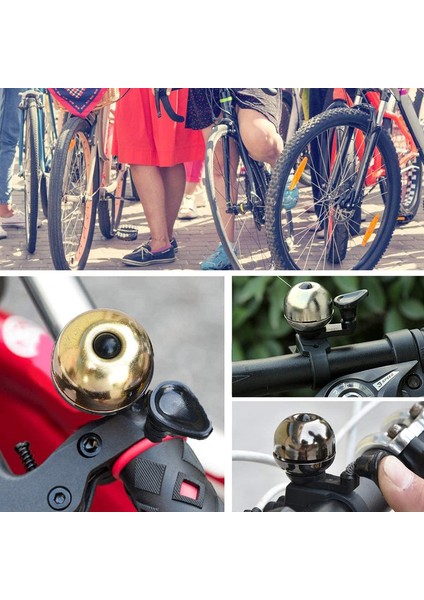 Bisiklet Zili, Yetişkin/genç Bisiklet Zili, Güvenlik Uyarı Zili Halkası, Dağ Bisikleti, Şehir Bisikleti, Spor Bisikleti Için Güçlü Net Korna Sesi (Gümüş, 6,9*3cm) (Yurt Dışından) fiyatları