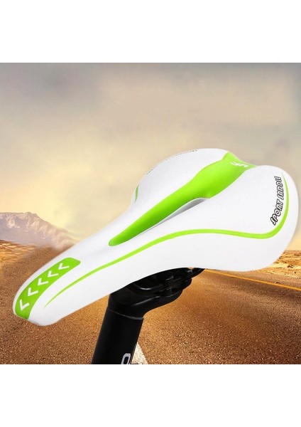 Dağ Bisikletleri ve Yol Bisikletleri Için Yastıklı Ön Mtb Sele Pedi (Beyaz-Yeşil, 270X140MM) (Yurt Dışından) fiyatları