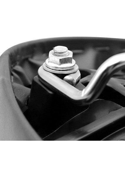 Büyük Bisiklet Koltuğu Erkekler Kadınlar Için Noseless Bisiklet Koltuğu Rahat Bisiklet Koltuğu (Reflektif, Tamamı Siyah, 26*17CM) (Yurt Dışından) indirimleri