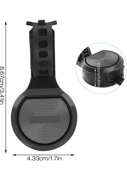 Ipx6 Su Geçirmez Elektronik Bisiklet Zili, USB Şarj Edilebilir, 130 Desibel Hoparlör (Yurt Dışından) modelleri