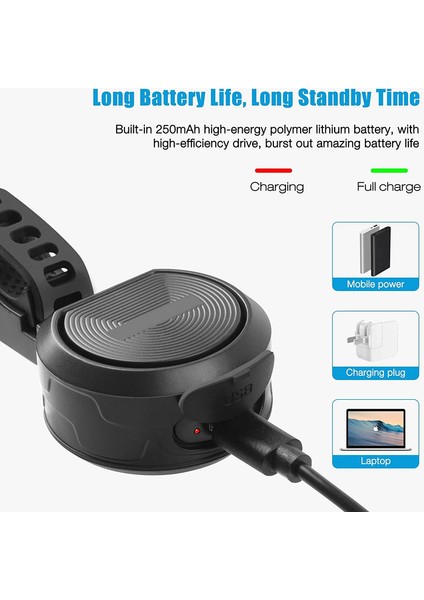 Ipx6 Su Geçirmez Elektronik Bisiklet Zili, USB Şarj Edilebilir, 130 Desibel Hoparlör (Yurt Dışından) indirimleri