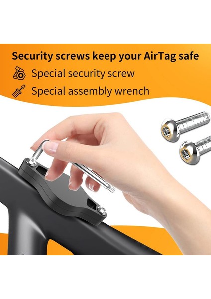 Güvenlik Vidalı Hırsızlığa Karşı Bisiklet Taşıyıcı (Siyah) (Yurt Dışından) indirimleri