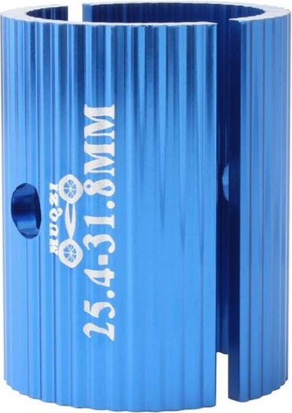 Bir Çift Gidon Pulları - 25,4 Ila 31,8 mm - Alüminyum Alaşım - Boyut Küçültücü - Evrensel Sıkıştırma Halkası (Mavi) (Yurt Dışından) fiyatları