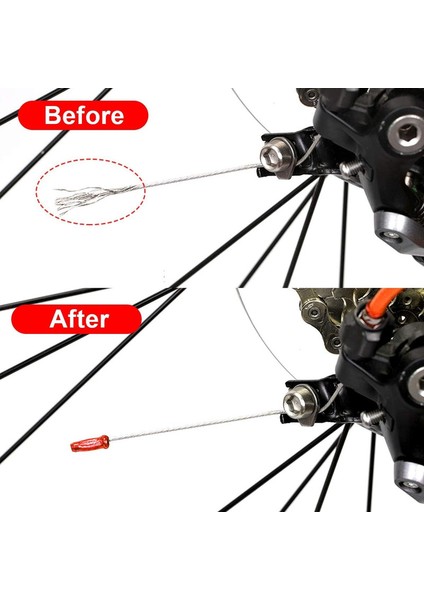 30 Adet Fren Kablosu Uç Kapağı, Alaşım Fren Kablosu Uç Kapakları, Dağ Bisikletleri Için Fren Kablosu Uç Kapağı (Kırmızı) (Yurt Dışından) modelleri