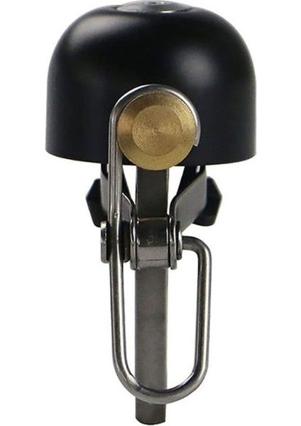 Bisiklet Kornası Retro Zil Vintage Bisiklet Zili Klasik Bisiklet Gidon Halkası Zili Vintage Bisiklet Zili (Siyah) (Yurt Dışından)