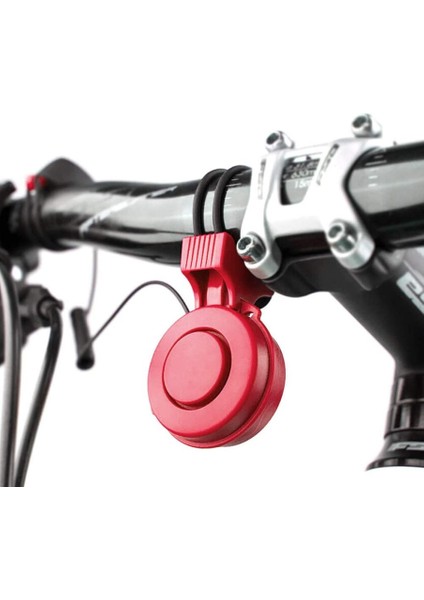 Elektrikli Bisiklet Kornası, Elektronik Bisiklet Zili 120 Db Su Geçirmez USB Şarj Edilebilir Pil ile 3 Ses Modu (Kırmızı, 66 * 49MM) (Yurt Dışından) modelleri