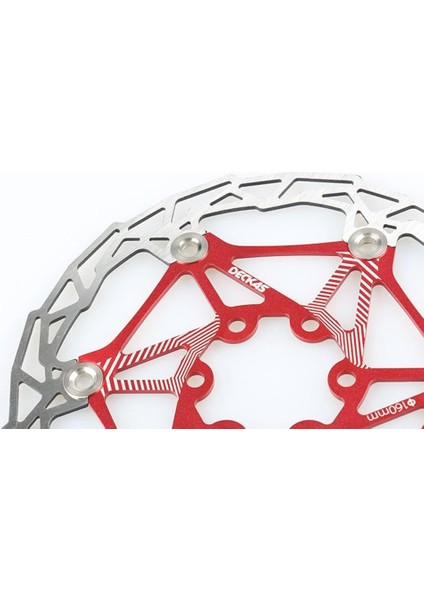 160MM Paslanmaz Çelik Yüzer Diskli Fren - Dağ Bisikletleri Için, Kırmızı (Yurt Dışından) fiyatları