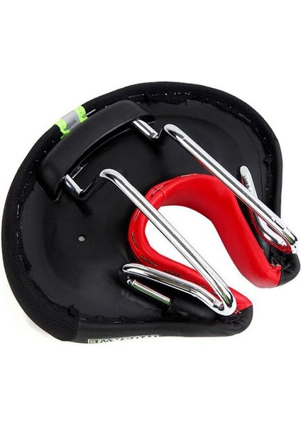 Erkekler ve Kadınlar Için Geniş Seleli ve Yüksek Geri Tepmeli, Çelik Kemerli Dağ Bisikleti Selesi (Siyah-Kırmızı, 200*180*80MM) (Yurt Dışından) modelleri