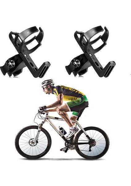 2 Adet Quick Release Şişe Tutucu, Plastik Çelik Bisiklet Şişe Tutucu, Bebek Arabaları, Bisikletler, Scooterlar Için Kullanılır (Yurt Dışından)