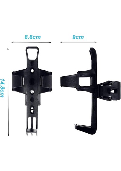 2 Adet Quick Release Şişe Tutucu, Plastik Çelik Bisiklet Şişe Tutucu, Bebek Arabaları, Bisikletler, Scooterlar Için Kullanılır (Yurt Dışından) fiyatları
