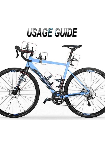 2 Adet Quick Release Şişe Tutucu, Plastik Çelik Bisiklet Şişe Tutucu, Bebek Arabaları, Bisikletler, Scooterlar Için Kullanılır (Yurt Dışından) modelleri