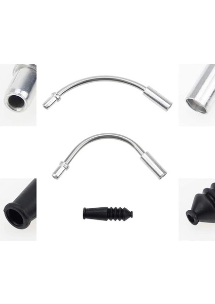 Dağ Bisikletleri Için Bisiklet Kablo Kılavuzu V-Frenler 5 Takım V-Frenler Fren Somunları Kablo Kılavuzu Dirsek Tüpü Hortum Kovanları Dağ Bisikletleri Için Koruyucu Hortum (Yurt Dışından) fiyatları