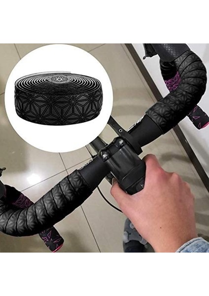 2'li Bisiklet Gidon Bandı Seti, Yol Bisikletleri ve Bisikletler Için Bar Kapağı (Siyah) (Yurt Dışından) fırsatları