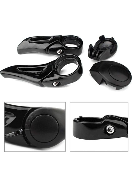 Dağ Bisikleti, Yol Bisikleti/katlanır Bisiklet Için Ergonomik Bisiklet Gidon Tutamakları (Siyah, Çift) (Yurt Dışından) modelleri