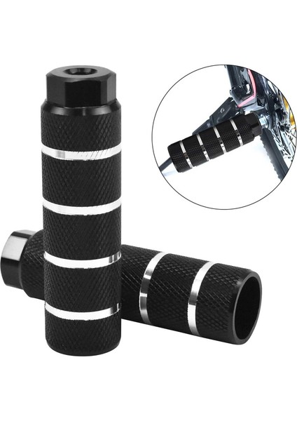 1 Çift Evrensel Alüminyum Bisiklet Ayak Mandalları Bmx Bisiklet Mandalları Kaymaz Bisiklet Pedalları Bmx, Mtb Için Bisiklet Aksesuarları (Gümüş, 10CM Toplam Uzunluk) (Yurt Dışından) modelleri