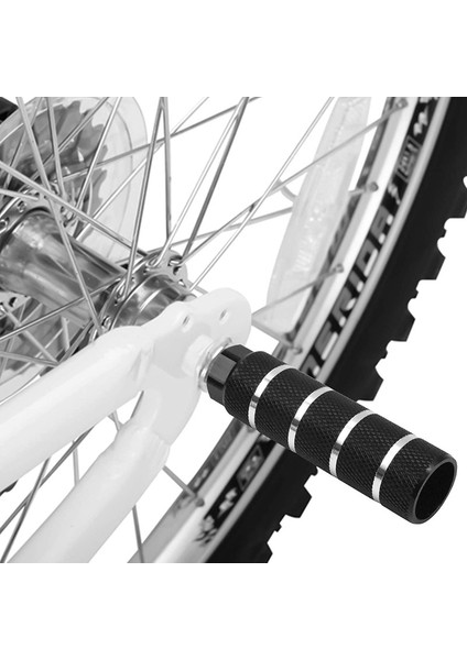 1 Çift Evrensel Alüminyum Bisiklet Ayak Mandalları Bmx Bisiklet Mandalları Kaymaz Bisiklet Pedalları Bmx, Mtb Için Bisiklet Aksesuarları (Gümüş, 10CM Toplam Uzunluk) (Yurt Dışından) indirimleri