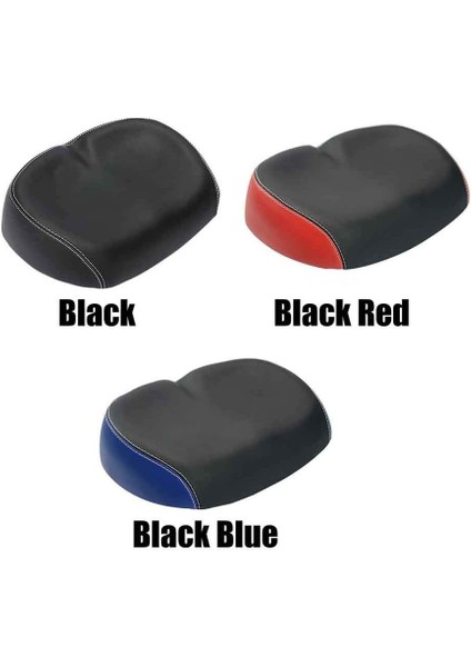 Yastıklı Bisiklet Koltuğu, Pu Geniş Burun Değiştirme Çift Kemerli Süspansiyonlu Rahat Basınçsız Bisiklet Koltuk Minderi (Mavi, 26 * 17CM) (Yurt Dışından) modelleri